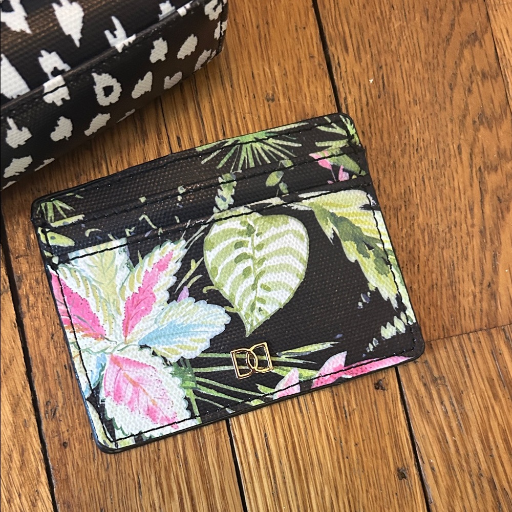 Dena Stylish Black and White Women's Bag, with credit card case like new - Picture 3 of 7